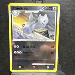 Togetic Reverse Foil Pokemon Diamond & Pearl Great Encounters #55 2008 LP - Image 1