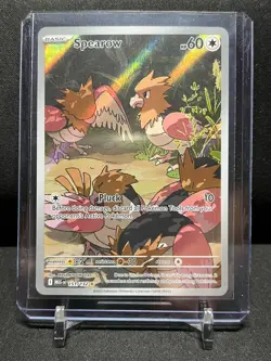 Spearow 151/132 IR Illustration Rare Holo Pokemon 2025 Mega Evolution NM - Image 1