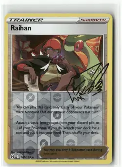 Raihan 140/159 Reverse Holo - Crown Zenith - Pokemon TCG NM - Image 1