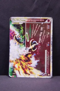 Ho-Oh Legend Bottom 112/123 Pokemon TCG Legend Holo Ultra Rare DMG - Image 1