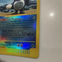 Poliwrath 60/165 Reverse Holo Rare Expedition Base Set Pokemon - Image 5