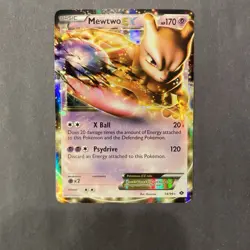 Pokemon TCG Mewtwo EX Ultra Rare Next Destinies 54/99 - Image 1