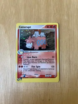 Pokemon TCG - Ruby and Sapphire - Camerupt 4/109 Holo - EXC-NM - Image 1