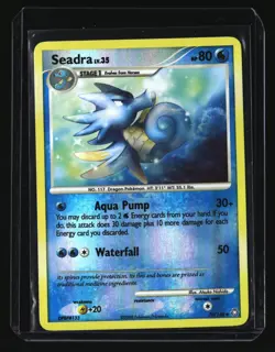Pokemon SEADRA 70/146 Reverse Holo (2008 Legends Awakened) LP/Light Play - Image 1