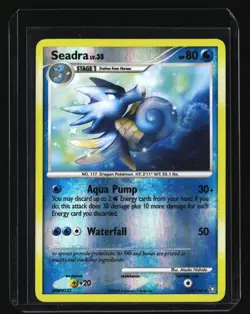Pokemon SEADRA 70/146 Reverse Holo (2008 Legends Awakened) LP/Light Play - Image 1