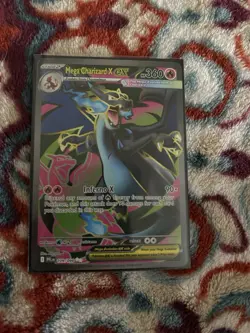 Pokemon Mega Charizard X EX 109/094 Full Art Ultra Rare Holo Phantasmal Flames - Image 2