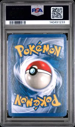 2000 POKEMON NEO GENESIS SLOWKING-HOLO #14 1ST EDITION SWIRL PSA 5 - Image 2
