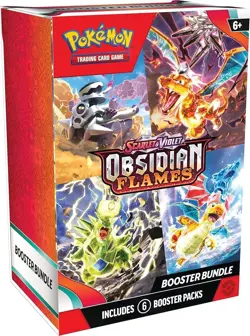 Pokemon TCG Scarlet & Violet Obsidian Flames Booster Bundle New Sealed - Image 1