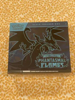 Pokemon Mega Evolution Phantasmal Flames Elite Trainer Box ETB Sealed - Image 1