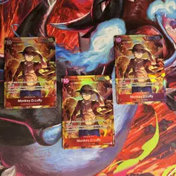 1x One Piece TCG Monkey D Luffy ST10-006 SR Treasure Booster Set Promo - Image 2