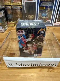 ONE PIECE DP-06 EMPERORS IN THE NEW WORLD DOUBLE PACK OP09 SET VOL.6 SEALED! - Image 1