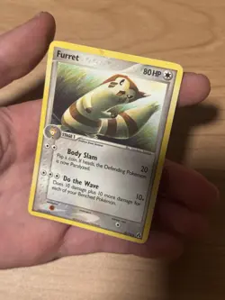 Pokemon Furret 33/92 EX Legend Maker Uncommon Regular 80 HP Stage 1 Card English - Image 1