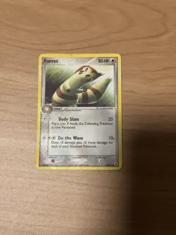 Pokemon Furret 33/92 EX Legend Maker Uncommon Regular 80 HP Stage 1 Card English - Image 2