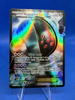Registeel EX 122/124 NM Pokemon Dragons Exalted Card TCG - Image 1