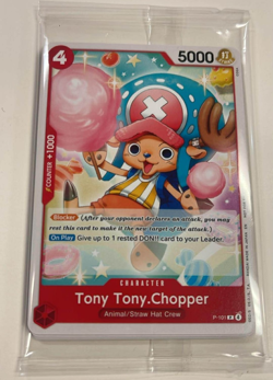 One Piece - Gol D Roger Promo P-101 to P-107 Card - SEALED Pack - Image 1