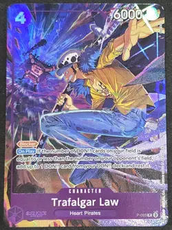 Trafalgar Law (Illustration Box Vol.6) P-093 One Piece Promotion Cards Foil - Image 1