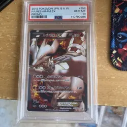 PSA 10 Reshiram ex Promo Japanese Pokemon Card Scarlet Violet Era Rare - Image 1