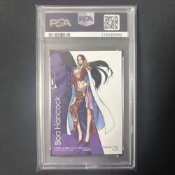 One Piece Boa Hancock Our Memories Wafer Card PSA 10 Limited Rare Japan - Image 2
