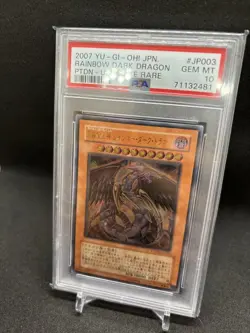 YuGiOh Rainbow Dark Dragon PSA10 Ultimate Rare Relief Japanese Card - Image 1