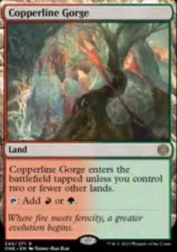 Copperline Gorge Phyrexia: All Will Be One (ONE) 249 MTG Regular - Image 1