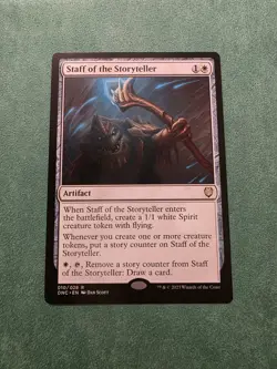 Staff of the Storyteller Commander: Phyrexia: All Will Be One Regular - Image 1