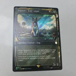 Dogmeat, Ever Loyal (SURGE FOIL SHOWCASE) - Fallout Universe Beyond (MTG) - Image 1