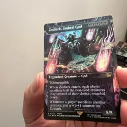 Zodiark, Umbral God FOIL (Borderless) - Final Fantasy - NM - Rare - MTG - Image 1
