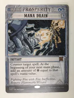 Mana Drain Outlaws of Thunder Junction: Breaking News Regular - Image 1