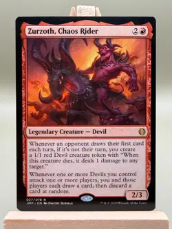 ZURZOTH, CHAOS RIDER #27 MTG Magic JUMPSTART - Image 1