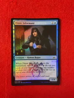 Dimir Informant - Foil - Guilds of Ravnica - Magic the Gathering - MTG - Image 1