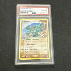 PSA 10 Gem Mint 2004 Pokemon EX Machamp - Holo Hidden Legends #9 - Image 1