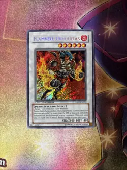 (EY) Flamvell Uruquizas HA01-EN024 YuGiOh! TCG LIMITED Edition Secret Rare VLP - Image 1
