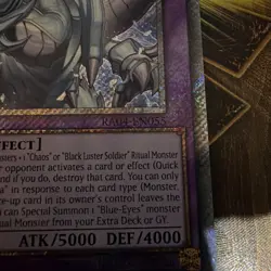 Dragon Master Magia - Platinum Secret Rare RA04 - 1st Ed - EN055 - Stampede - Image 3