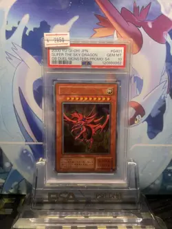 PSA10 Slifer the Sky Dragon Secret Rare GB G401 Yu Gi Oh Promo Early - Image 1