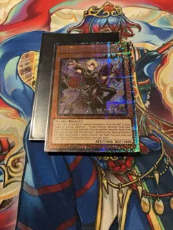 Yugioh! Medius the Pure [DUAD-EN008] Starlight Rare Near Mint 1st Ed - Image 1