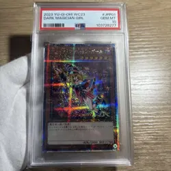 Yu Gi Oh Dark Magician Girl PSA10 WCS 25th Quarter Secret 2023 JPP01 - Image 1