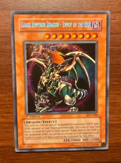 Chaos Emperor Dragon - Envoy of the End | 1st Edition | IOC-000 | VLP | YuGiOh - Image 1