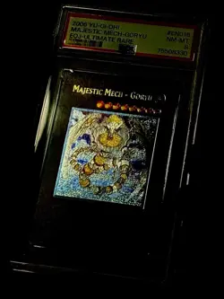 Yugioh Majestic Mech - Goryu EOJ-EN016 Ultimate Rare EURO PRINT PSA 8 - NM 💎 - Image 5