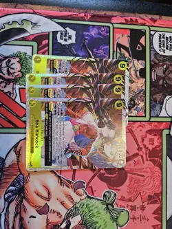 4x Boa Hancock SR OP14-112 PLAYSET - The Azure Sea's Seven - One Piece English - Image 1