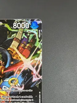 One Piece CCG Roronoa Zoro ST29-014 Foil SR. Near Mint. - Image 4