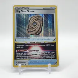 Sky Seal Stone - 143/159 - Holo Rare - Crown Zenith - Pokemon Card - NM/M - Image 1