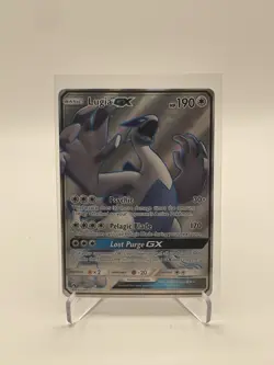 Pokemon TCG Lugia GX Full Art Ultra Rare Card 207/214 Lost Thunder LP - Image 1
