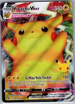 Pikachu VMAX - SWSH062 SWSH: Sword & Shield Promo Cards - Pokemon Card - NM - Image 1