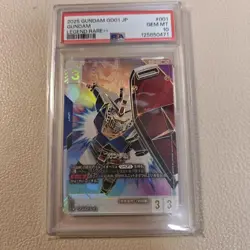 Gundam Card Game LR++ Parallel C001-001 PSA10 Rare Collector Item - Image 1