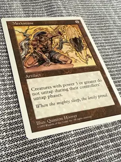 Meekstone MTG Fifth Edition Rare Artifact NM Magic The Gathering - Image 2