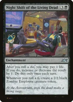 MTG - Night Shift of the Living Dead (Galaxy Foil) - Image 1