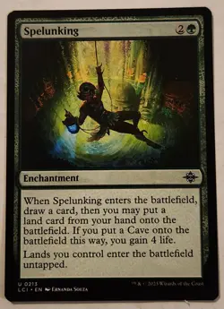 Spelunking LCI #213 Uncommon Regular NM+ - Image 1