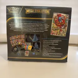 Pokemon TCG Mega Evolution Pokemon Center ETB Lucario - SEALED, IN HAND - Image 2