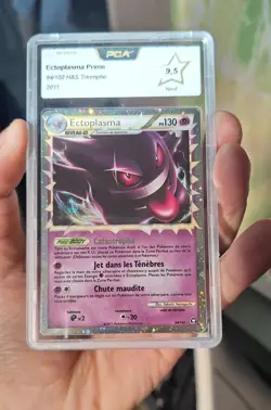 Carte Pokemon Ectoplasma Prime 94/102 HGSS Triomphe FR PCA 9,5 - Image 5