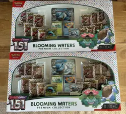2x Pokemon TCG 151 Blooming Waters Premium Collection NIB Sealed🔥🔥 - Image 1